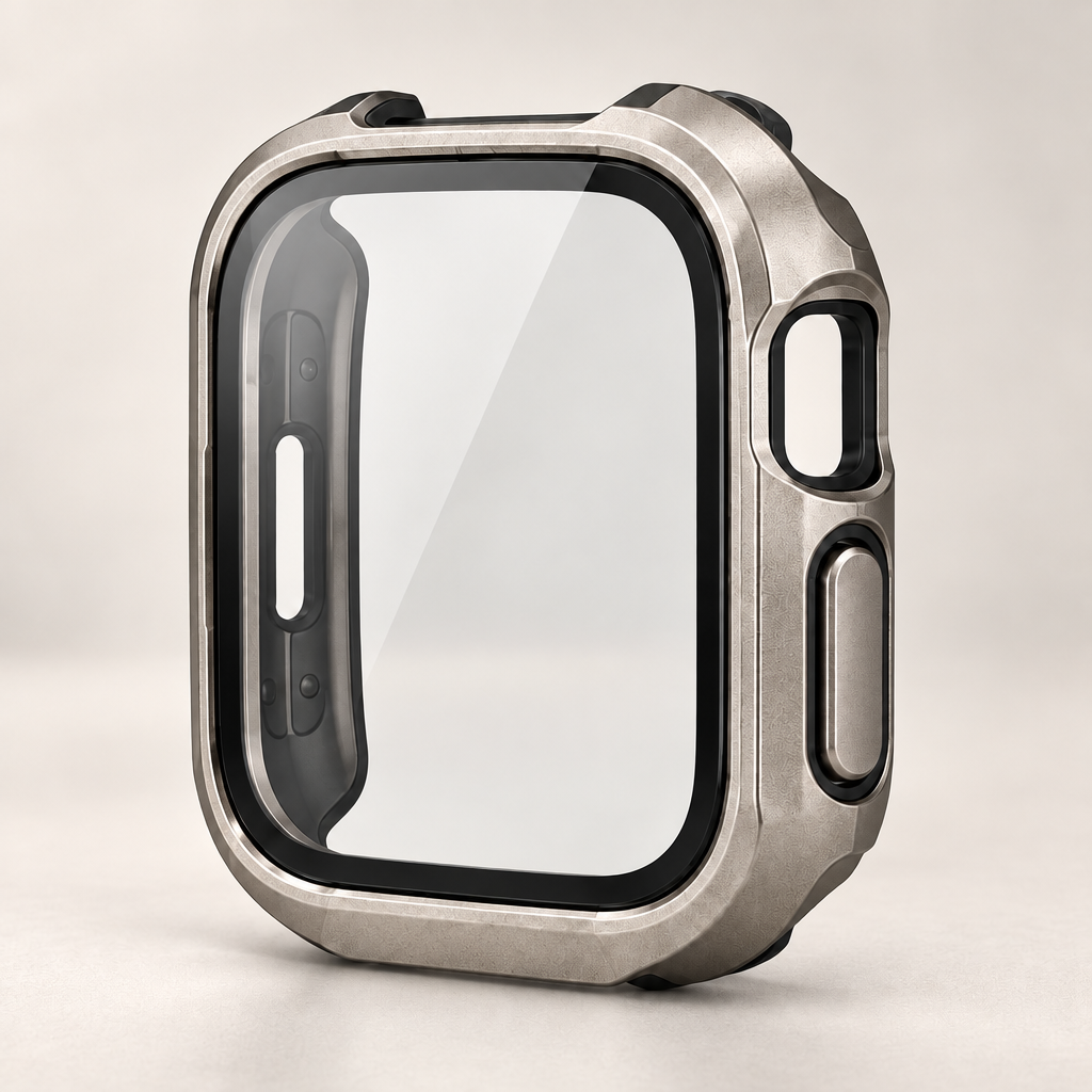 Qoervli™ Metal-Frame Watch Protective Case image 01